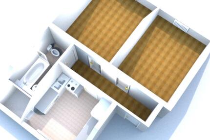 Wilhelmshöher Allee Ecke Kirchweg: 2-Zi-Kü-Bad 2 zimmer