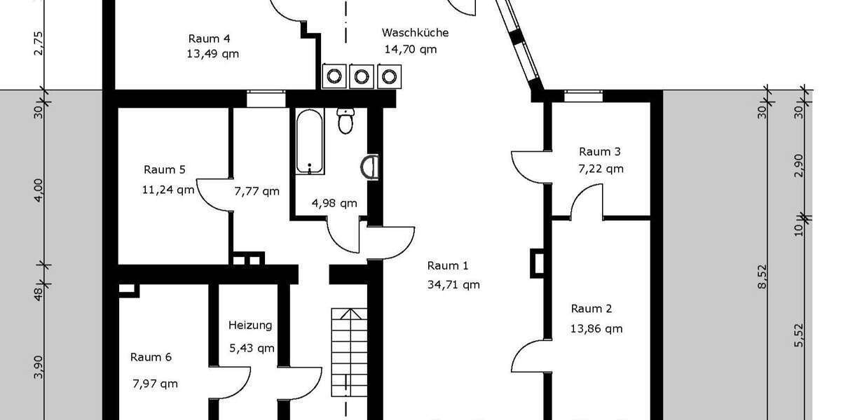 Einfamilienhaus Calden - 9 Zimmer, 220 m&sup2;, 255.000&euro; | Angebot:26824875