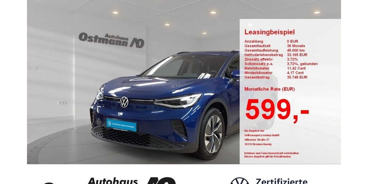 VW ID.4 9.985 km 31.885 &euro; Melsungen 34212