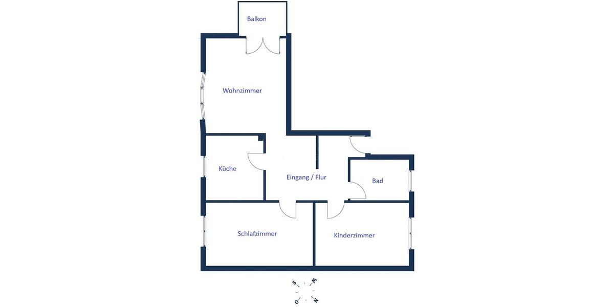 Etagenwohnung Kassel Fasanenhof - 3 Zimmer, 84 m&sup2;, 174.000&euro; | Angebot:26019745