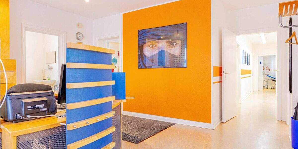 Arztpraxis mit zwei Wohnungen: Eigennutz oder Weitervermietung! 1 zimmer