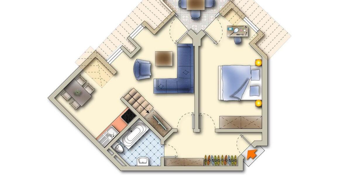 Freie Maisonette-Wohnung in zentraler Lage von Kassel zu vermieten! 3 zimmer