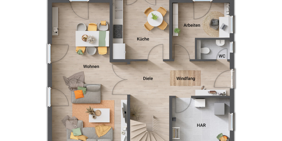 Einfamilienhaus Grebenstein - 6 Zimmer, 176 m&sup2;, 292.990&euro; | Angebot:25800297