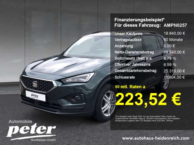 Seat Tarraco 118.853 km 19.840 &euro; Witzenhausen 37213