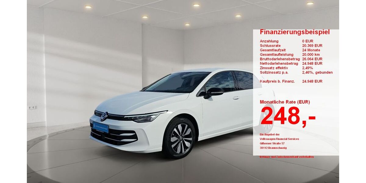VW Golf 25.293 km 24.948 &euro; Hofgeismar 34369
