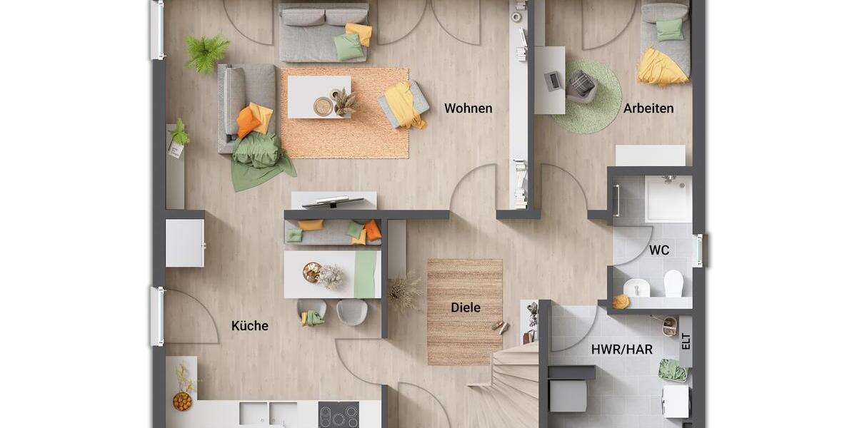 Einfamilienhaus Wabern - 5 Zimmer, 150 m&sup2;, 284.750&euro; | Angebot:9080689