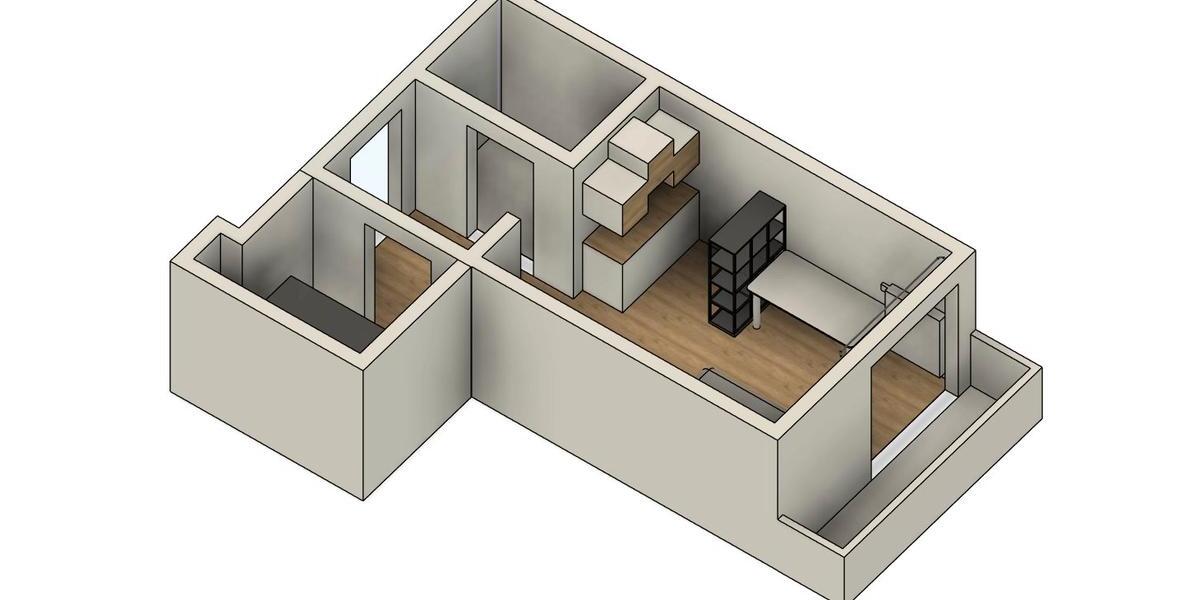 Etagenwohnung Kassel - 1 Zimmer, 28 m&sup2;, 450&euro; | Angebot:26152097