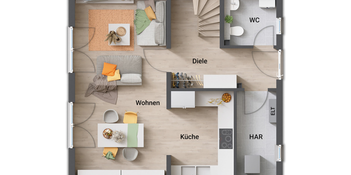 Einfamilienhaus Hannoversch Münden Hann. Münden - 4 Zimmer, 100 m&sup2;, 219.250&euro; | Angebot:25800276