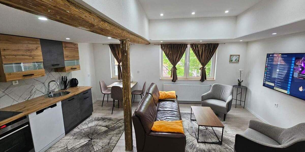 Etagenwohnung Gudensberg - 2 Zimmer, 40 m&sup2;, 600&euro; | Angebot:25468904