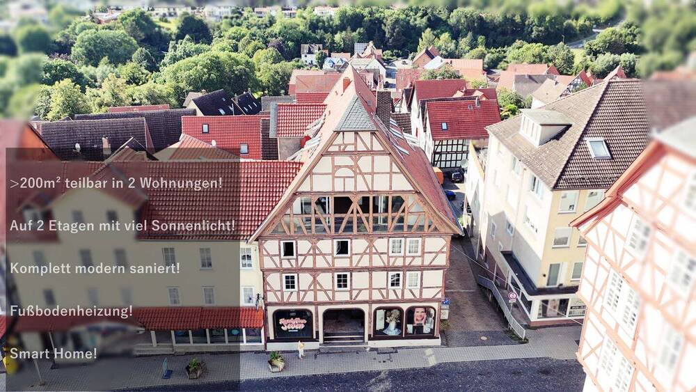 *2 sanierte, helle & moderne Maisonette Wohnungen im Zentrum, Fußbodenheizung! Balkon & Einbauküche* 5 zimmer