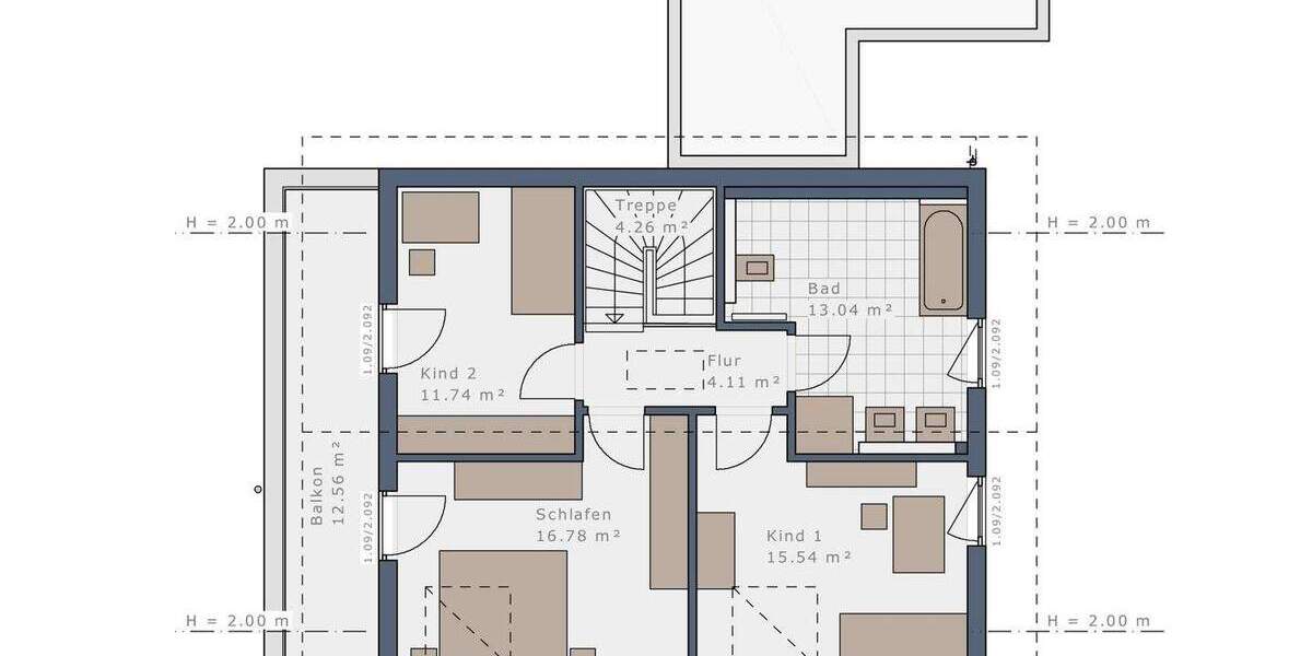 Einfamilienhaus Hessisch Lichtenau Fürstenhagen - 4 Zimmer, 141 m&sup2;, 332.039&euro; | Angebot:25819889