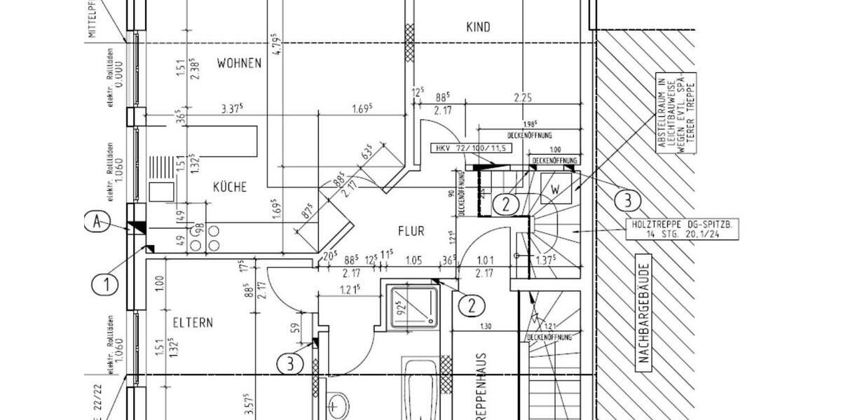 Dachgeschoßwohnung Kassel Harleshausen - 3 Zimmer, 102 m&sup2;, 1.530&euro; | Angebot:26462635