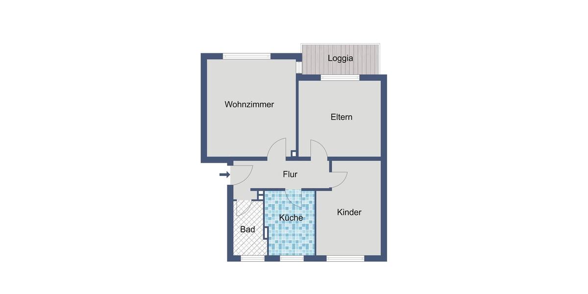 Idyllisches Wohnen zum Feldrand! 3 zimmer