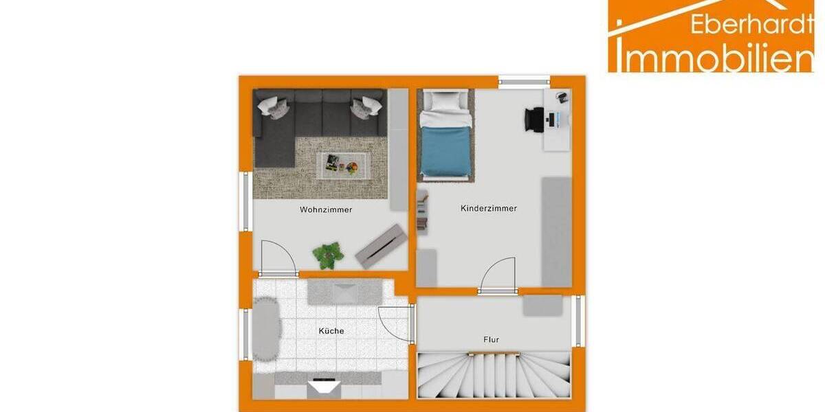 Doppelhaushälfte Kassel Forstfeld - 4 Zimmer, 82 m&sup2;, 195.000&euro; | Angebot:26657152
