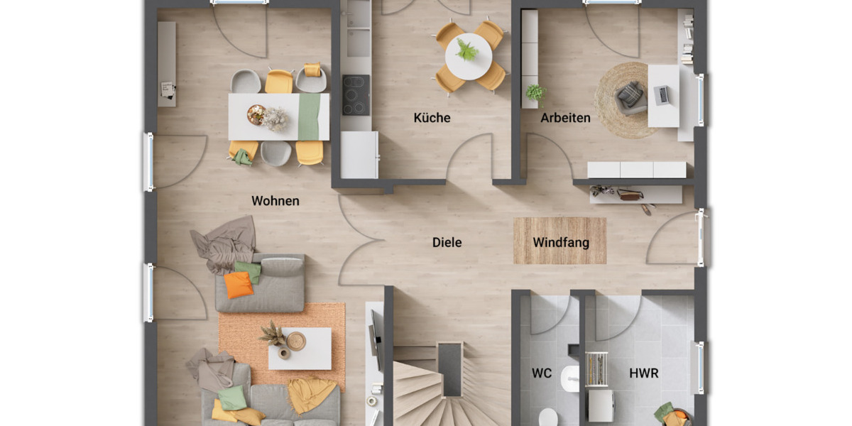 Einfamilienhaus Grebenstein - 6 Zimmer, 176 m&sup2;, 292.990&euro; | Angebot:25800297