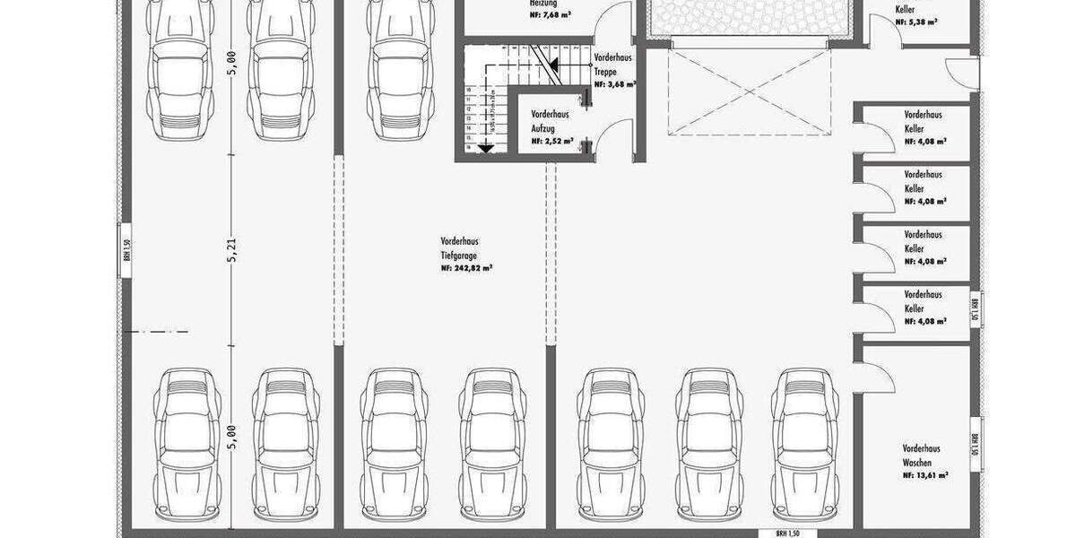 Etagenwohnung Kassel Jungfernkopf - 2 Zimmer, 64 m&sup2;, 310.000&euro; | Angebot:25696881