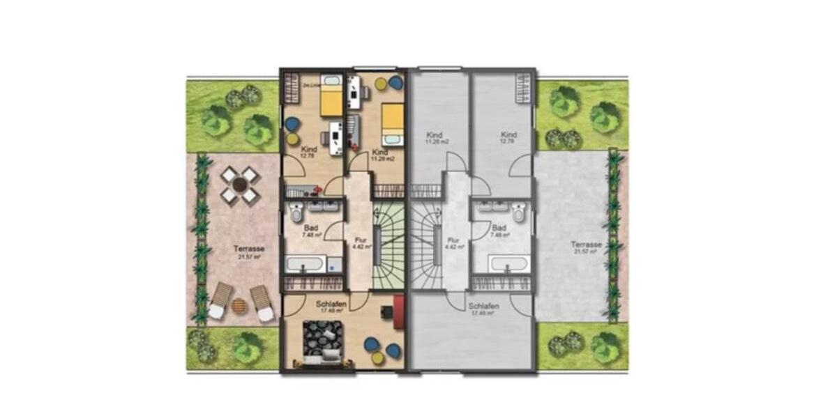 Doppelhaushälfte Schauenburg - 5 Zimmer, 150 m&sup2;, 448.980&euro; | Angebot:24689244