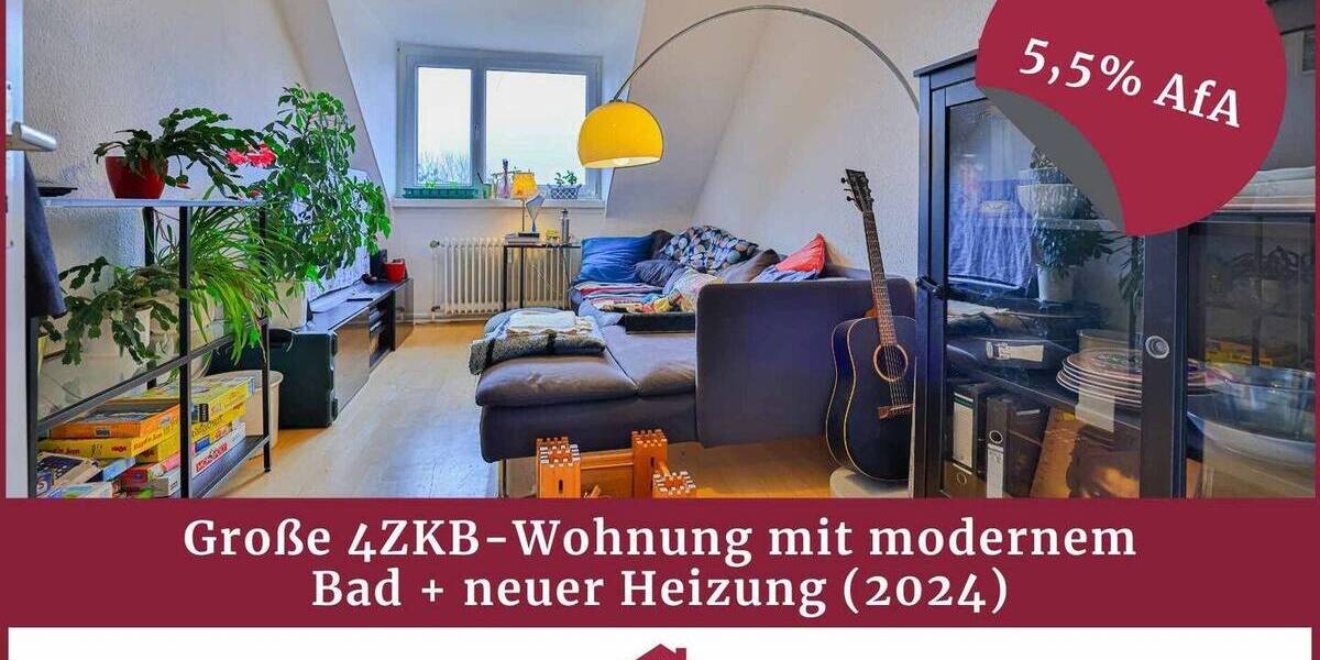 Gemütliche 4ZKB-Wohnung im beliebten Stadtteil Kirchditmold 4 zimmer
