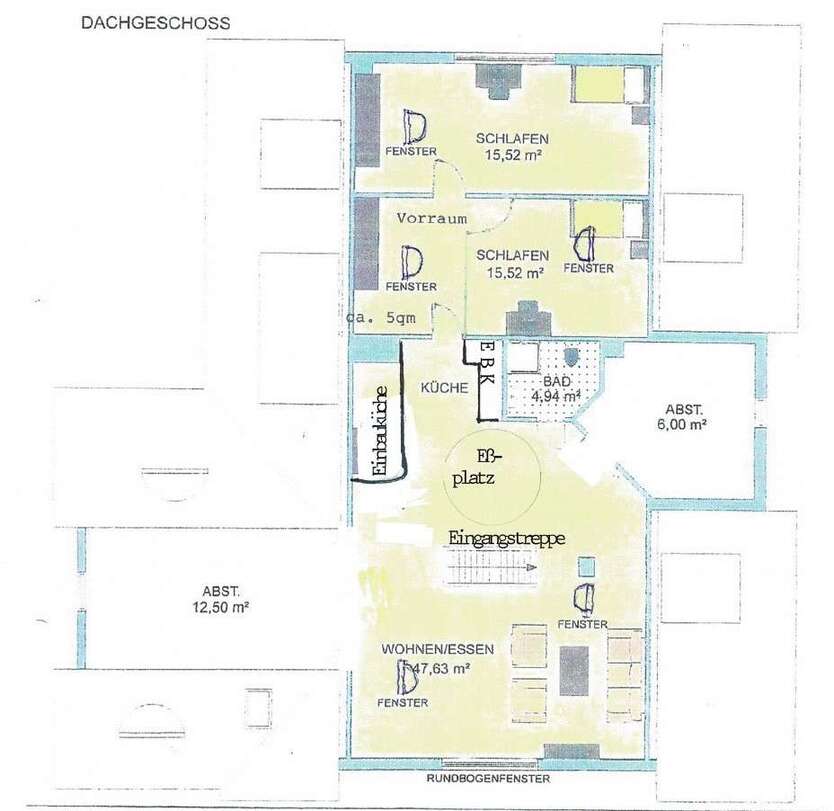 Wohnung zum Mieten in Unterwaldhausen 795 € 84 m²