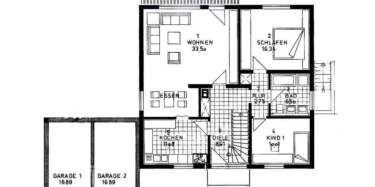 Einfamilienhaus Lohfelden / Vollmarshausen Vollmarshausen - 6 Zimmer, 152 m&sup2;, 389.000&euro; | Angebot:24820612