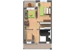 Etagenwohnung Vellmar - 2 Zimmer, 70 m&sup2;, 1.087&euro; | Angebot:20202710