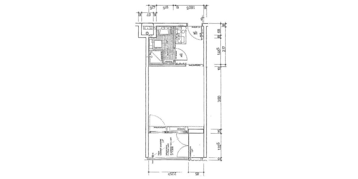 Etagenwohnung Kassel - 1 Zimmer, 20 m&sup2;, 160.000&euro; | Angebot:26603677