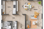 Einfamilienhaus Fuldatal Simmershausen - 5 Zimmer, 134 m&sup2;, 256.850&euro; | Angebot:25691715