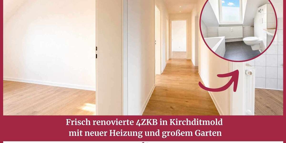 Etagenwohnung Kassel / Kirchditmold Kirchditmold - 4 Zimmer, 79 m&sup2;, 219.000&euro; | Angebot:27269741