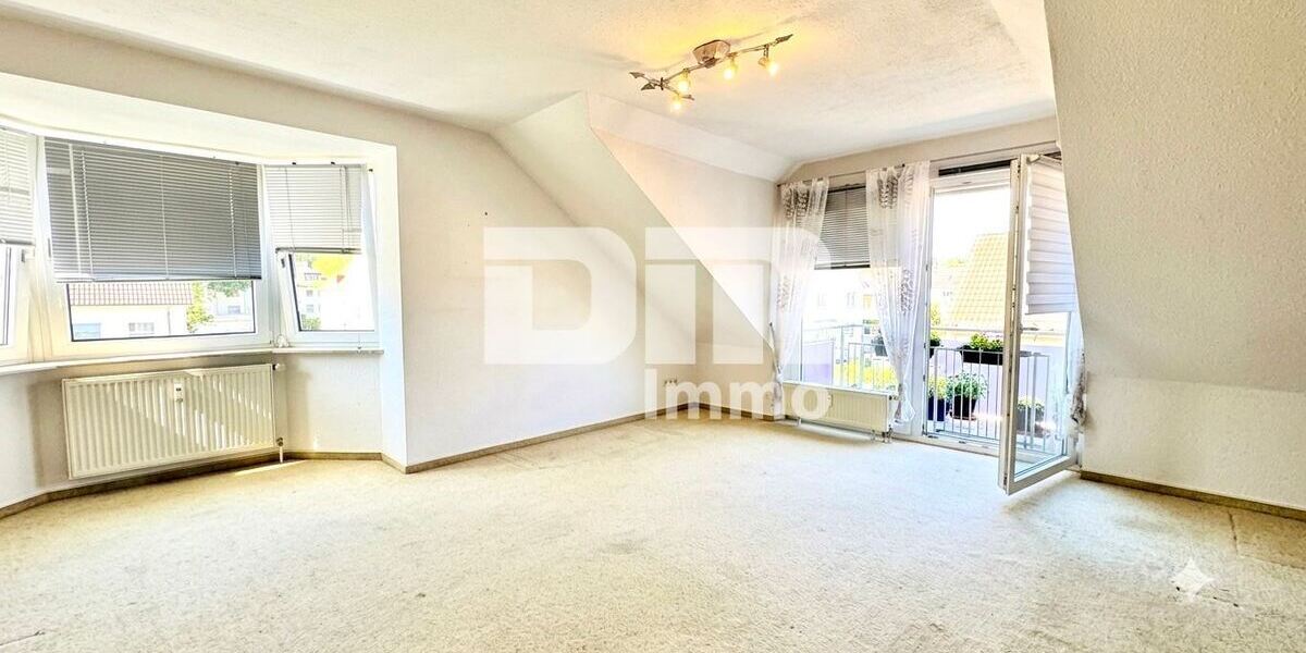 Exklusive Dachgeschosswohnung mit Balkon & Garage in gefragter Lage der Eichwaldsiedlung - Dachgeschoßwohnung Kassel Bettenhausen | Angebot:27070859