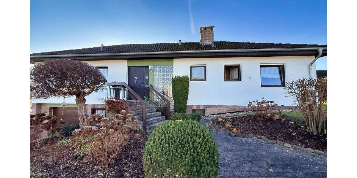 Bungalow in begehrter Wohnlage von Vellmar Stadtgrenze Kassel mit viel Platz und Vollkeller 4 zimmer