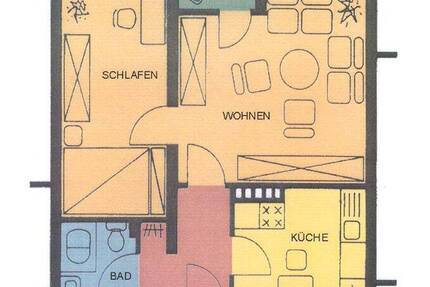 Wohnung Kassel Süd - 2 Zimmer, 47 m&sup2;, 393&euro; | Angebot:26190188