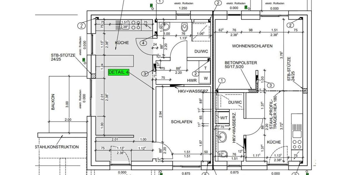 Etagenwohnung Hofgeismar - 2 Zimmer, 51 m&sup2;, 718&euro; | Angebot:26040040