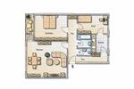Etagenwohnung Kassel Nordshausen - 3 Zimmer, 75 m&sup2;, 655&euro; | Angebot:26306981