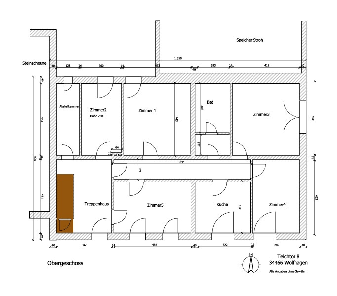 Großer Resthof mit 2 Fam.Haus, Stallungen, Scheune, Garagen & ca. 2.300m² Grundstück - Bauernhaus, Landhaus Wolfhagen | Angebot:26991162