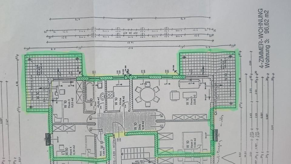 Etagenwohnung Kassel Bettenhausen - 4 Zimmer, 97 m&sup2;, 299.000&euro; | Angebot:26690444