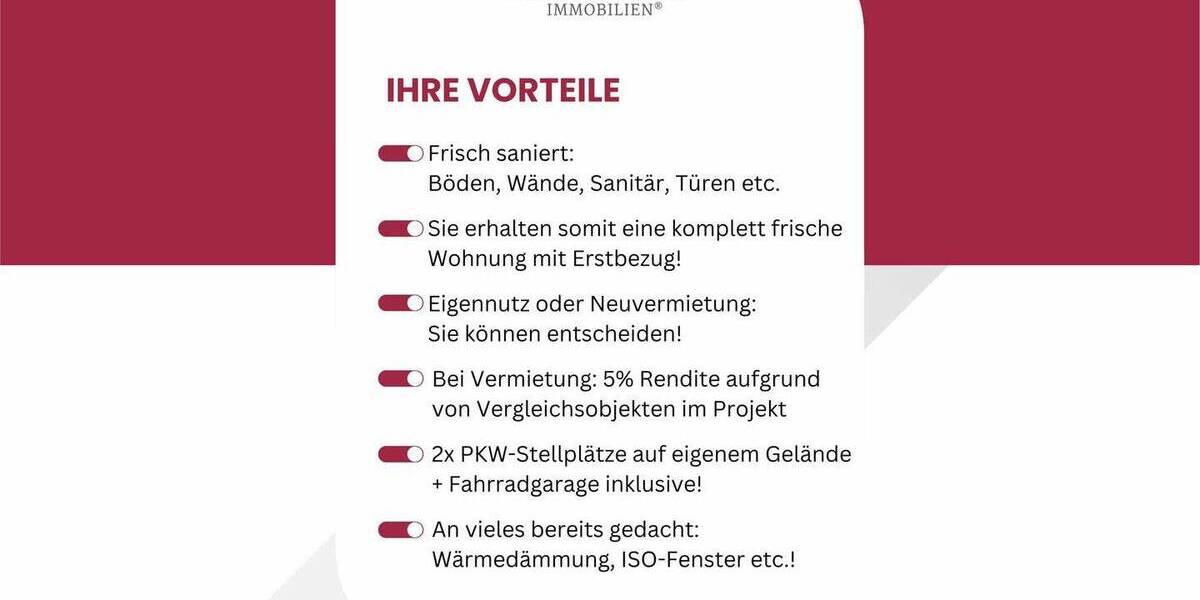 Etagenwohnung Niestetal Sandershausen - 4 Zimmer, 66 m&sup2;, 204.000&euro; | Angebot:26037480