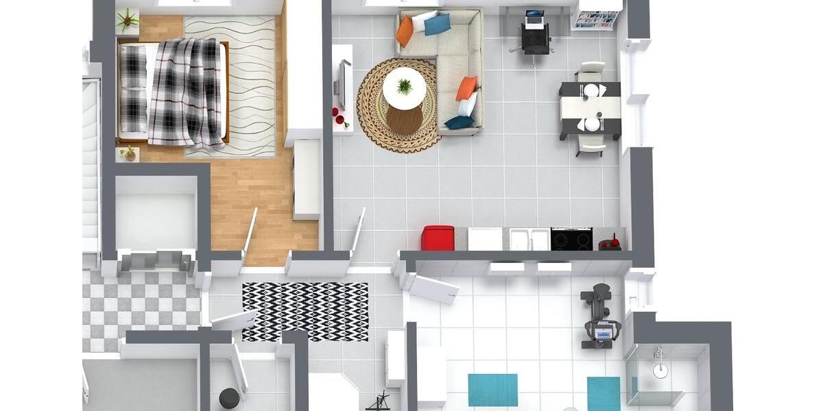 Etagenwohnung Hessisch Lichtenau - 2 Zimmer, 62 m&sup2;, 700&euro; | Angebot:26088578