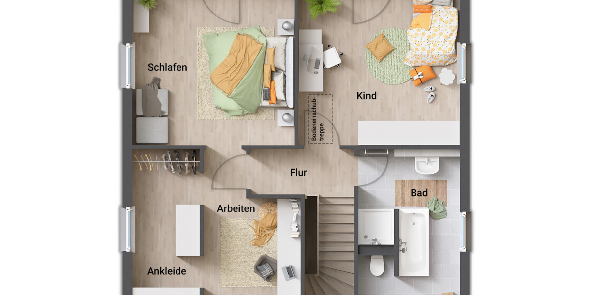 Einfamilienhaus Melsungen Röhrenfurth - 4 Zimmer, 129 m&sup2;, 368.690&euro; | Angebot:25709592