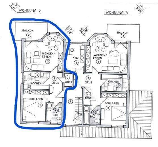 Etagenwohnung Fuldabrück Dörnhagen - 2 Zimmer, 65 m&sup2;, 600&euro; | Angebot:26851432