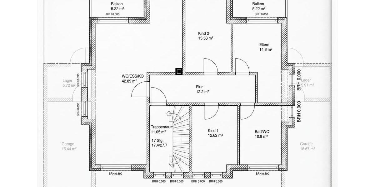 Etagenwohnung Baunatal - 4 Zimmer, 112 m&sup2;, 375.000&euro; | Angebot:27298596