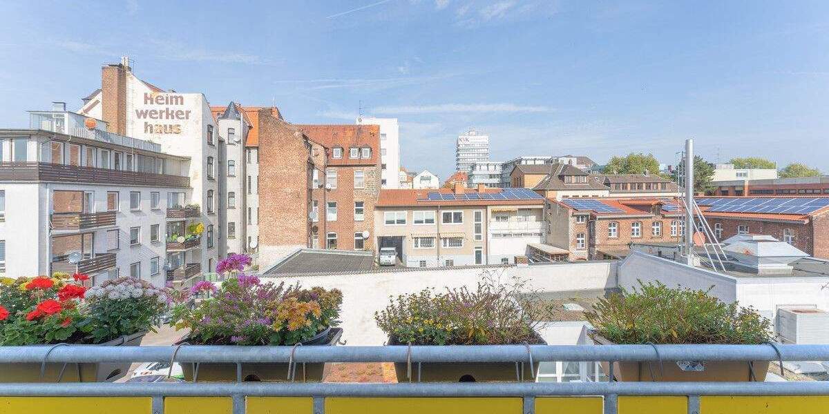 4-Zimmerwohnung mit Balkon und Galerie-Zimmer - mitten im Leben! 4 zimmer