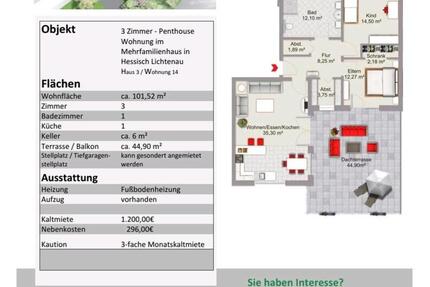 Neubau Penthouse 3-Zimmer Wohnung