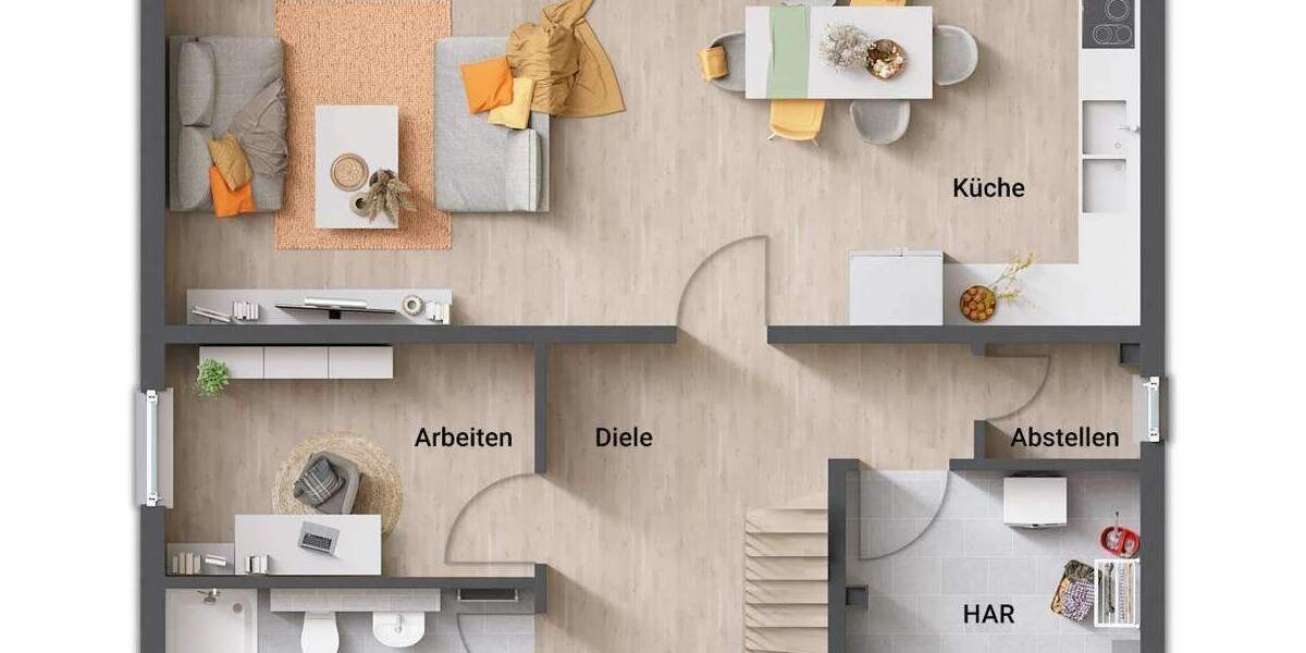 Einfamilienhaus Staufenberg Sichelnstein - 6 Zimmer, 144 m&sup2;, 267.190&euro; | Angebot:24531189