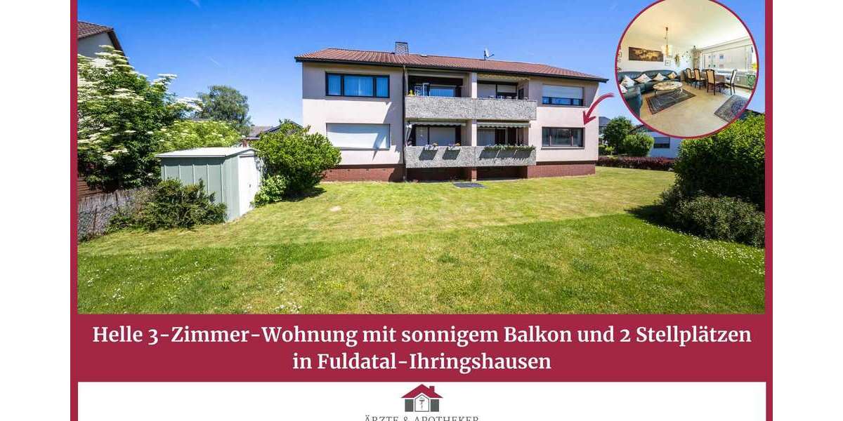 Etagenwohnung Fuldatal / Ihringshausen Ihringshausen - 3 Zimmer, 81 m&sup2;, 199.000&euro; | Angebot:26842592