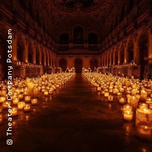 Woman in candlelight