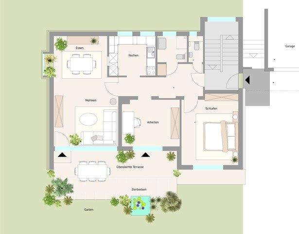 Erdgeschoßwohnung Kassel Harleshausen - 3 Zimmer, 93 m&sup2;, 285.000&euro; | Angebot:26252301