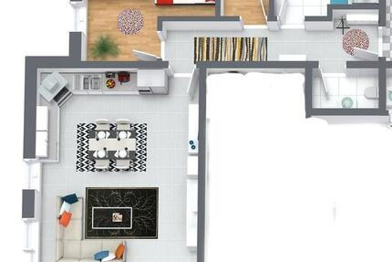 Moderne Mietwohnung in ruhiger Lage von Hessisch Lichtenau 3 zimmer