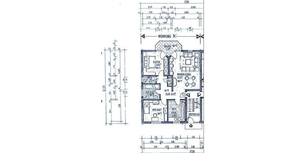 Hochparterre Kassel Niederzwehren - 3 Zimmer, 92 m&sup2;, 329.000&euro; | Angebot:26864569