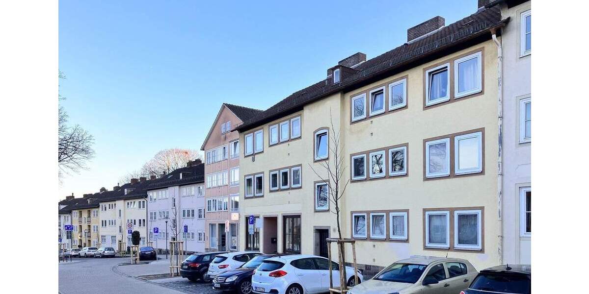 Etagenwohnung Kassel Wesertor - 2 Zimmer, 43 m&sup2;, 515&euro; | Angebot:24990251