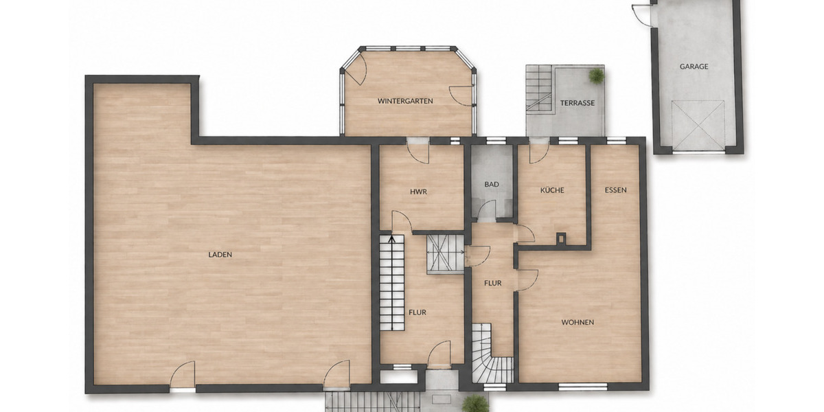 Mehrfamilienhaus, Wohnhaus Niestetal Sandershausen - 7 Zimmer, 203 m&sup2;, 299.000&euro; | Angebot:26450421